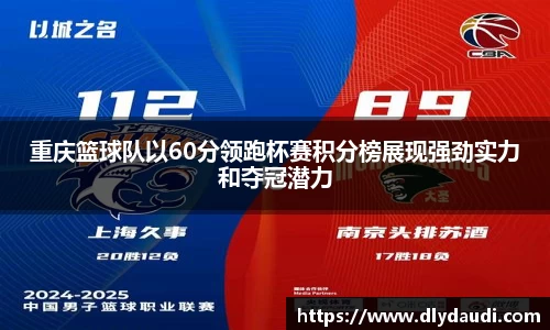 重庆篮球队以60分领跑杯赛积分榜展现强劲实力和夺冠潜力